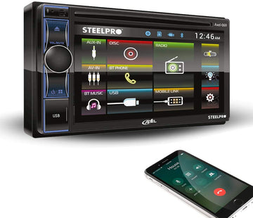 Autoestéreo Pantalla 6.2 Pulgadas Steelpro AXEL-069 Siri Google Voice Control Remoto - Audioshop México lo mejor en Car Audio en México -  Steelpro